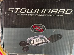 Stowboard Folding Skateboard Scooter – Original Box – Rare Early 2000s (to1)