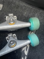 2 Gullwing 10″ Charger Skateboard Trucks Longboard Ricta Cloud Wheels
