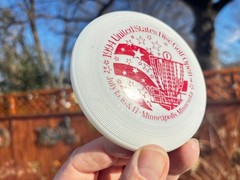 1994 United States Open New Wham-O MINI Disc Golf #44 (Free Frisbee Pin)
