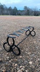 Horseshoe Boot Rack Holds Three Boots Handmade In The Foothills Of NC