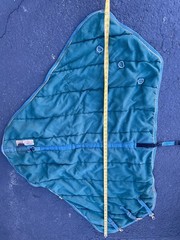 Schneiders SuperQuilt Adjusta-Fit Horse Blanket 60in x 40in Green Padded Stable