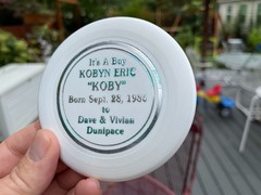 Dave Dunipace Birth MINI Disc Golf Frisbee #465 PDGA (Free Innova Pin) Wham-O