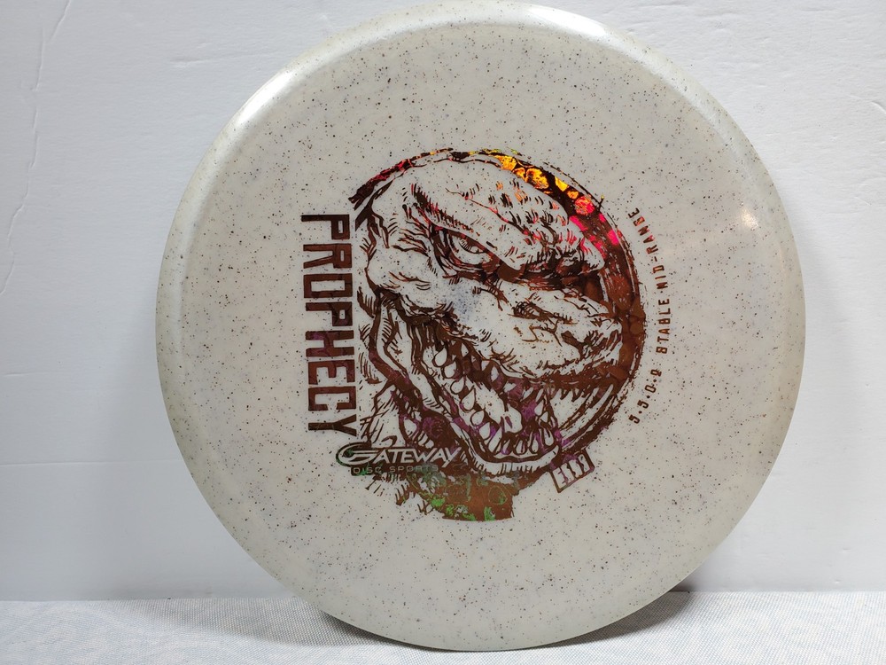 Gateway Discs Diamond Glow D-Glow Prophecy Midrange Disc Gray 180 grams Dinosaur