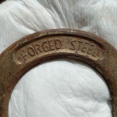 VINTAGE SET OF 4 HORSESHOES – Rusty – FREE SHIPPING !!!