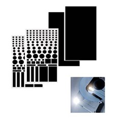 4 Sheets LED Light Blocking Stickers LED Light Blackout Sticker for Routers TVs