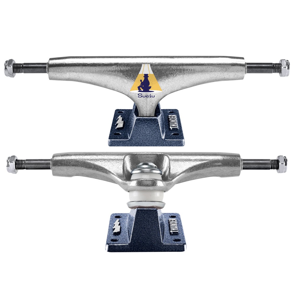 Thunder Skateboard Trucks Suciu Nightwatch Inverted Silver/Blue 149 (8.5″)