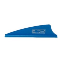 100 Pack Bohning X Vanes 1.5″ FITA Target & Field Archery Arrow Vanes: Blue