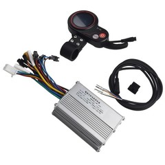 1200W 48V-25A Brushless Motor Controller + LCD Display + 6 Pin Cable For Scooter