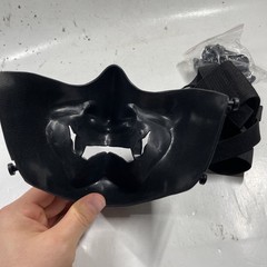 Airsoft Protective Half Face Mask Halloween Party Cosplay Costume Half Face Mask