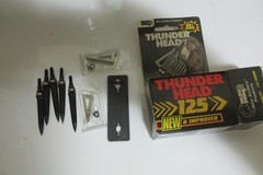 NEW Thunderhead broadheads 125 grain 3 blades fixed USA made