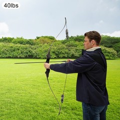 40 Pound Recurve Bow Kit Takedown Wooden Hunting Bow With Accessories Bogen Set