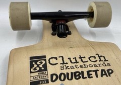 Rare Soda Factory Clutch Doubletap Hempstar 38″ Longboard Complete Paris Trucks