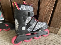 K2 Marlee Splash Inline Skates – Kids’ Adjustable Sizes 1-5