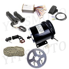 36V 800W Brush Electric Motor Full Kits for e-ATV Quad Buggy Taotao Go Cart Golf