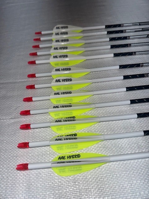 NEW – EASTON – FMJ (Full Metal Jacket) – 1 DZ – AAE Hybrid Vanes – 400 Spine