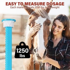 100Pack New Paste Wormer Horse Dewormer Apple Flavor US Free Shipping