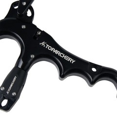 4Finger Archery Release Aid 360°Rotatable Thumb Trigger for Compound Bow Hunting
