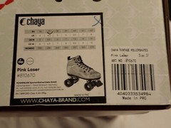 Chaya Vintage Pink Laser Roller Skates 810670 Men’s/Women’s sizes new in box