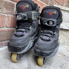 Vintage Pat Lennen K2 Aggressive Inline Skates Blades Skate US Mens 7
