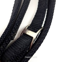 Weaver Leather Reins Split Black Maui Overlay
