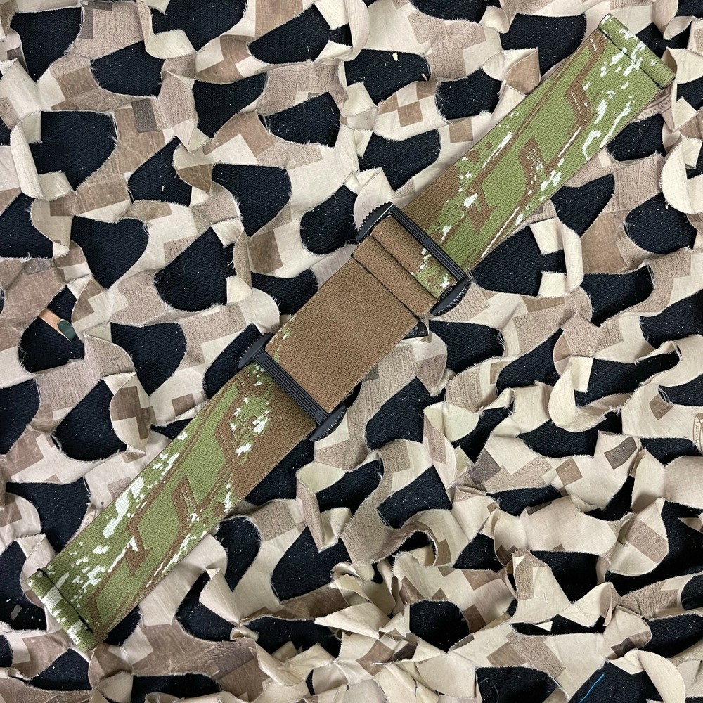NEW JT ProFlex X/ProFlex Authentic Woven Goggle Strap – Olive/Gold