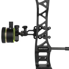 Archery 5 Pin Bow Sight 0.019″ Pin 4X 6X 8X Lens Adjustable Compound Bow Hunting