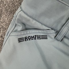 ROMFH Pants Womens 28L Blue Riding Breeches Silicone Patch Stretch Equestrian