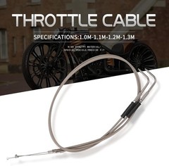 39″ 47″ 51″ Stainless Steel Throttle Cable Wire Kit Idle Cable Compatible 43″