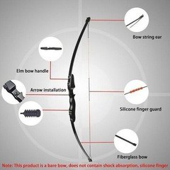 40Lbs Takedown Recurve Bow Right Hand Archery Bow for Hunting & Target Practice