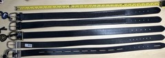 Women’s Black Equestrian Belt Lot, Size 28” 70cm, 3 Ariat, 2 Ovation