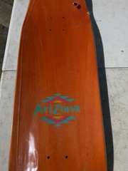 Arizona Tea Skateboard Deck 14” Wheelbase 9×32.5 New In Shrink wrap Some Wear