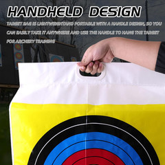 Archery Target Bag Weatherproof Outdoor Range Field Point Backyard Shooting P…