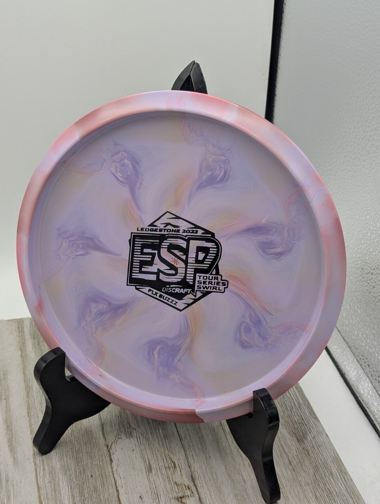 Discraft 2022 Ledgestone ESP Swirl Flx Buzzz Mid Golf Disc 177+ Grams