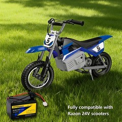 SEFEPODER Replacement Battery Compatible with Razor Scooter 24 Volt, 24V 9Ah…