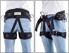 Thicken Professional Safety Belt with Magnesium Alloy Connection Ring – Tree …
