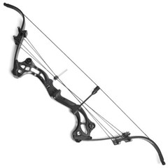 40-55lbs Recurve Bow Kit Hunting Fishing 320FPS Archery Adult Target Shooting