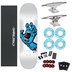Santa Cruz Skateboard Complete Screaming Hand 8.25″ W/Independent & Soft Wheels