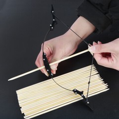Mini Recurve Bow Arrows Set Target Paper Archery Practice Shooting Kids Toy Gift