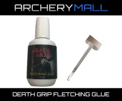 Summit Archery Death Grip Fletching Glue (1 oz) Brush on **best fletching glue**
