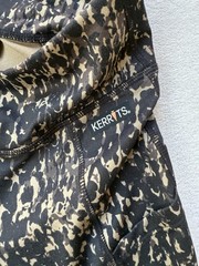 Kerrits Equestrian Riding Tights XS Animal Print Knee Patch Leggings Horseback