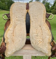 17″ ROCKING R Haflinger Trail Ranch Saddle~X-WIDE Tree~FJORD~GYPSY~Draft Cross