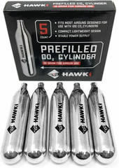 12 Gram CO2 Cartridges for Air Guns, BB Guns, Airsoft Pistols & Paintball Access