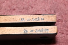 Lot of 4 Galaxy Ameyxgs Archery Recurve Sections Top and Bottom