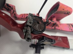 Hoyt Banshee Compound Bow 44in Pink Camo Hoyt USA Cobra Sight Rest Stabilizer