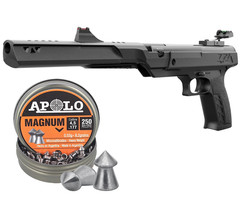 Benjamin Trail Mark II .177 Cal Break Barrel Air Pistol Pellet Gun + 250 Pellets
