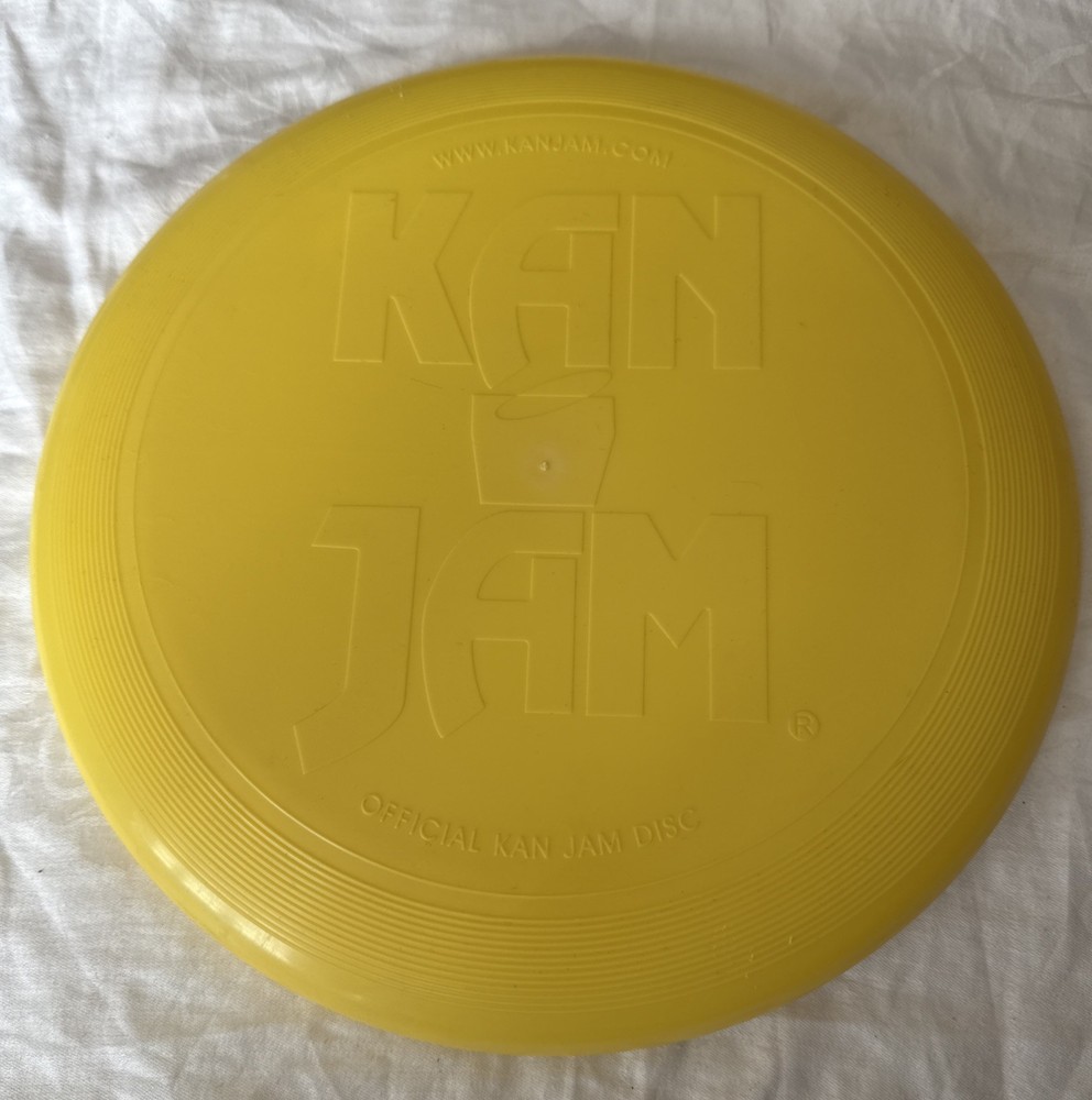 Official KAN JAM Replacement Disc Yellow 10 3/4″ Made in USA~Disc Only *Free S/H
