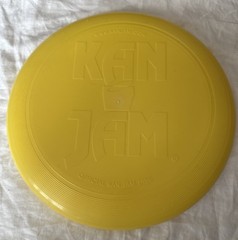 Official KAN JAM Replacement Disc Yellow 10 3/4″ Made in USA~Disc Only *Free S/H