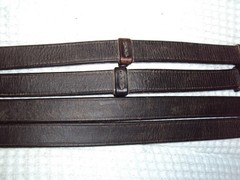DOVER CIRCUIT Bridle & Bit – PADDED – 2-Tone Black & White – GREAT FREE Reins