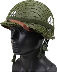 WWII US Army Helmet Replica, WW2 Helmet, M1 Medium, green