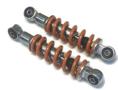 (2) 195mm Length 8mm ID Shock Absorber Spring Go Kart Cart Minibike Mini Bike